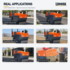 LHD-YL700Z 1ton ride on roller compacting asphalt, road base, trench backfill and car park surfaces