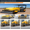 LHD-YL1000Plus road roller packed and loaded for export delivery
