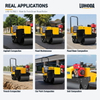 LHD-YL700Z 700mm Ride On Twin Drum Vibratory Road Roller