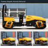 LHD-YL900 road roller packed and loaded for export delivery