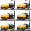 LHD-YL1000 road roller working scenes across road and site applications